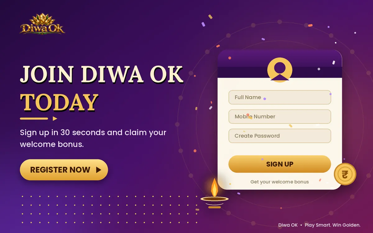 Diwa OK register page banner